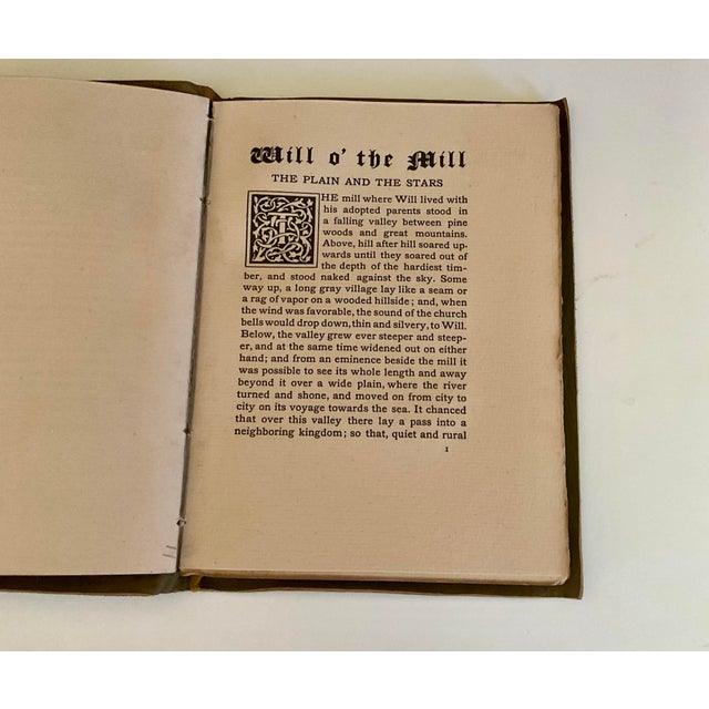 1900 - 1909 Antique Book: Will of the Mill — Classic Literature Frist Edition 1901 For Sale - Image 5 of 13