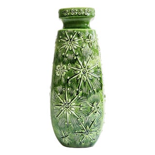 Mid-Century Modern West German Fat Lava Vase from Scheurich Keramik, 1960s For Sale