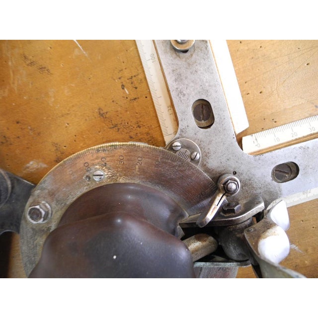 Vintage Iron Architects Drawing Table, 1920s For Sale - Image 17 of 18