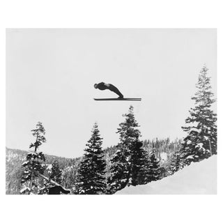 '1960 Winter Olympics - Ski Jump' Unframed Archival Pigment Print For Sale