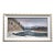 Framed Original Painting Winter River Landscape by Valeriya Serova For Sale
