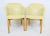 A fine pair of Thonet armchairs. Sculpturally stunning as the bucket style seat sits on bentwood legs. Masterful Thonet...
