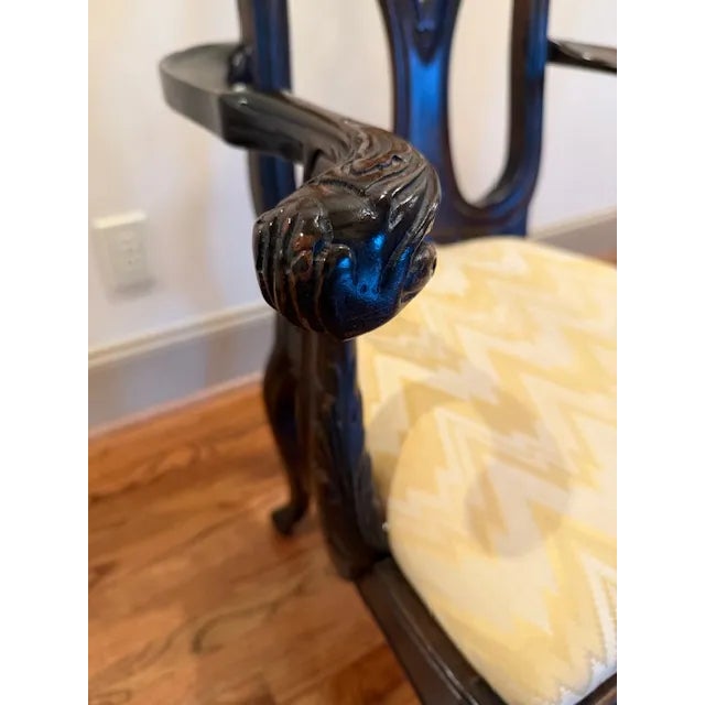 1980s Italian Rococo Style Dining Chairs - Set of 6 For Sale - Image 9 of 18