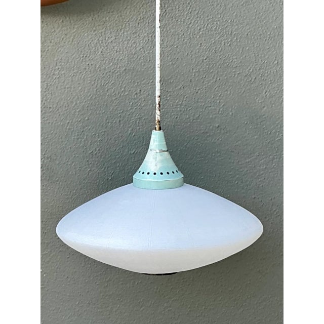 Mid-Century Modern Vintage Mid-Century Modern Pendant Lamp For Sale - Image 3 of 12