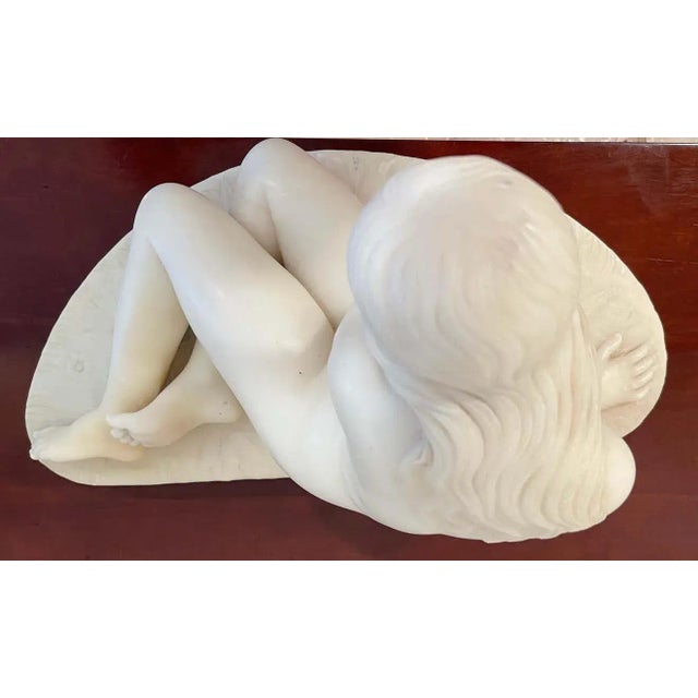 19th Century marble sculpture “Eve at the Fountain”. After Edward Hodges Baily (1788-1867) Unsigned, Atelier /English...