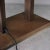 Wood Tall Mid Century Walnut Base Lamp With Tightly Pleated Shade For Sale - Image 7 of 11