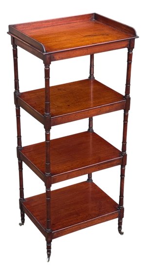 George IV Mahogany Whatnot Music Stand, 1820s