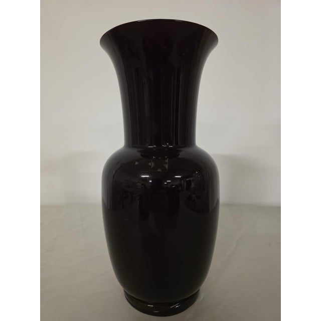 Venini Opalini Series Vase from Venini Italia, 1983 For Sale - Image 4 of 10