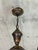 Vienna Secession Hanging Lamp in Brass and Glass, 1900 For Sale - Image 6 of 11