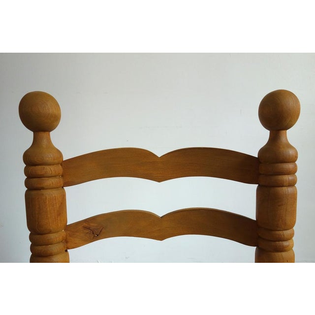 Mid-Century Modern Brutalist Chair attributed to Charles Dudouyt, 1940s For Sale - Image 3 of 14