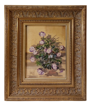 F. Nohales, Still Life, 1978, Oil on Canvas, Framed