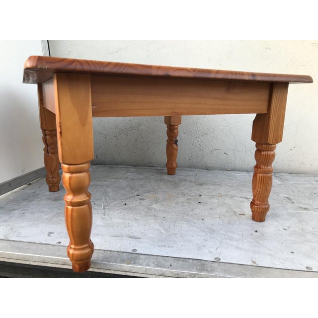 Pine Coffee Table, 1970s For Sale - Image 10 of 18