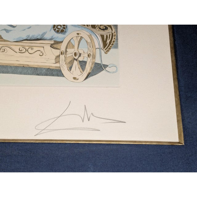 Salvador Dali, Dionysus, Hand-Signed Color Etching, 1967 For Sale - Image 11 of 12
