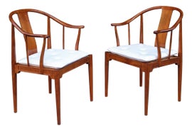 Example of Hans Wegner Fritz Hansen Accent Chairs