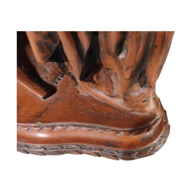 Large Antique Sculpture, 1880 For Sale - Image 12 of 13