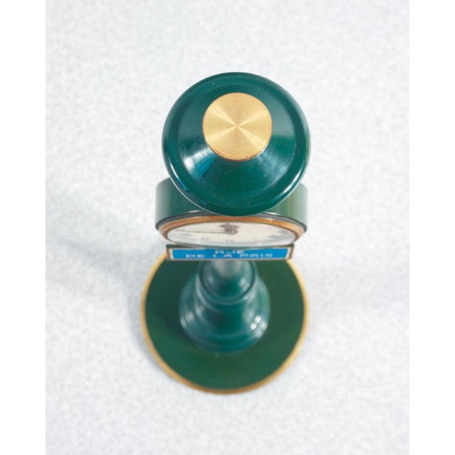 Rue de la Paix Lamp Clock from Jaeger For Sale - Image 9 of 18