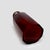 Antique Ruby Cranberry Glass Sugar Shaker | 6" Paneled Muffineer For Sale - Image 4 of 6