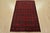 Cabin Turkmen Rug 4’1” X 6’6” Red Wool Tribal Hand-Knotted Oriental Carpet For Sale - Image 3 of 12