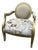 Custom Made Arm Chair Attributed to Barbara Barry For Sale