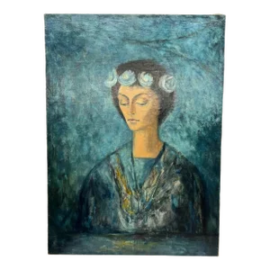 Schuenke, 1950's Portrait Painting
