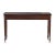 19th Century Mahogany Console Table With Reeded Legs For Sale
