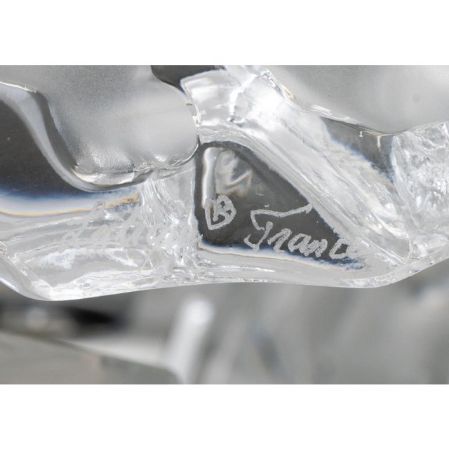 Lalique Crystal "Champs-Elysees" Two-Tier Chandelier For Sale - Image 13 of 13