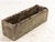 Gray Rectangular Concrete Stone Planter With Tudor Rose Pattern, England Mid 20th C. For Sale - Image 8 of 9