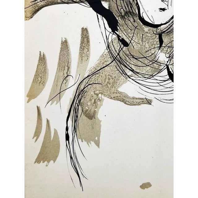 1950s Marc Chagall, Angel with Sword, 1956, Lithograph For Sale - Image 5 of 6