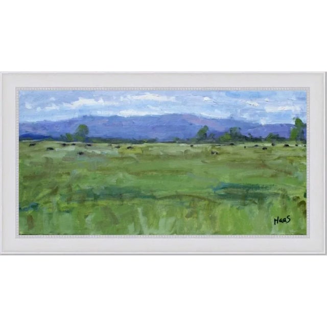 Nevada Contemporary Impressionist Style Landscape Oil Painting For Sale - Image 4 of 9