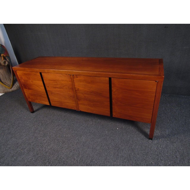 Mid 20th Century Mid-Century Modern Walnut Sideboard For Sale In New York - Image 6 of 12