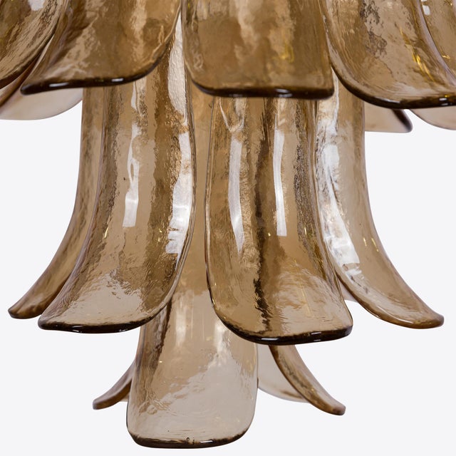 Early 21st Century Large Amber Petalo Chandelier from Pure White Lines For Sale - Image 5 of 8