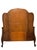 Antique French Louis XV Style Flame Mahogany Twin Bed Frame With Gilt Carved Accents For Sale - Image 4 of 8