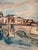 Probably Vargg Hans, Castel Sant'angelo St. Peter's Basilica, 1965, Oil on Board For Sale - Image 11 of 13