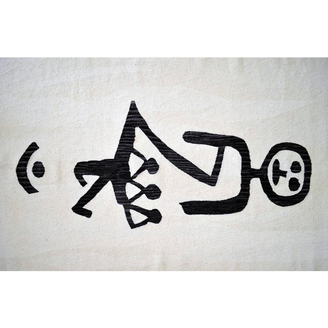 2020s Paul Klee Unfall Inspired Hand Woven Area Rug New 4′ × 5′10″ For Sale - Image 5 of 13