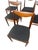 Set of 6 Norwegian Bambi Teak Dining Chairs by Rastad & Relling for Gustav Bahus For Sale In Philadelphia - Image 6 of 18