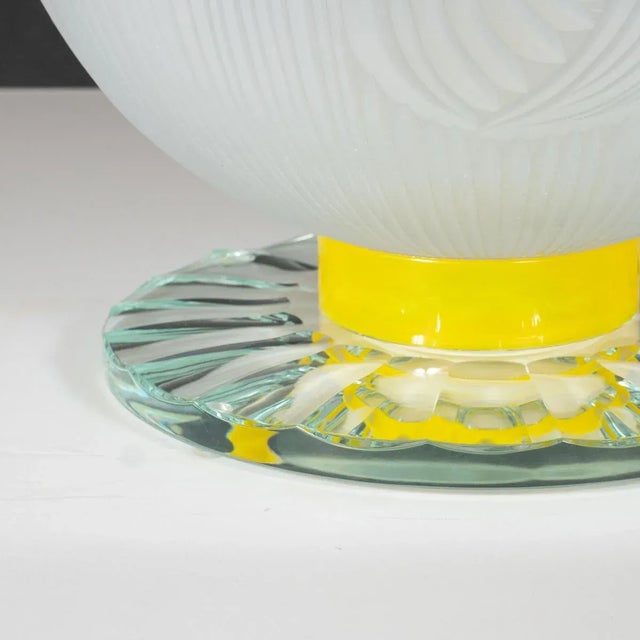 Vintage Organic Art Glass "Nemo" Sculpture by Jiri Jelinek For Sale - Image 10 of 11