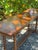 Ethan Allen Vintage Ethan Allen Barley Twist Expandable Console Dining Table For Sale - Image 4 of 12