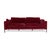 Purple Fabric 3-Seater Sofa from Brühl For Sale - Image 11 of 11