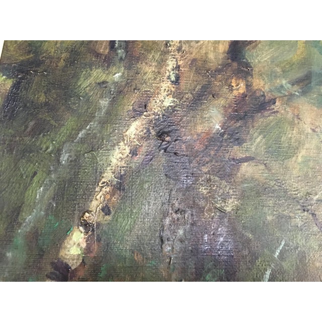 Oil Painting on Canvas by Mona Martin, 1950s For Sale - Image 18 of 18