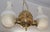 19th Century Angle Lamp Co. Double Angle Lamp Brass Kerosene Chandelier Dimensions : 24" Wide X 7" Deep X 18" Tall This...