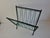 Mid-Century Czechoslovakian Magazine Rack with Green Wire, 1960 For Sale - Image 6 of 18