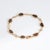 Modern Vintage Australian Opal Bracelet 14k Gold Freeform Boulder Opals Heart Jewelry For Sale - Image 3 of 4
