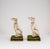 This pair of greyhound figures dates from Italian art ceramics of the 1960s 1970s (model number X663/S). Stylistically,...