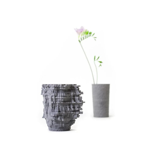 Shape of Things To Come Soundplotter Vase by SHAPES iN PLAY For Sale - Image 4 of 7