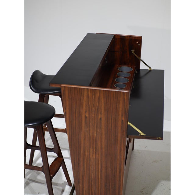 Dry Bar in Kingwood by Johannes Andersen for Skaaning & Søn, Denmark, 1950s For Sale - Image 9 of 18