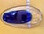 This BERANEK Art Glass COBALT Blue Mid-Century Bowl is a handmade, vintage piece from the Czech Republic, dating back to...