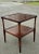 Early 20th Century Early 20th Century Faux Bamboo Stained Mahogany Tiered Side Table For Sale - Image 5 of 7