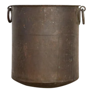 South Indian Hammered Brass Water Vessel