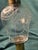 Mid 19th Century Rare 1840s Whale Oil Lamp Etched Glass Font Original Double Burner Iron Base For Sale - Image 5 of 18