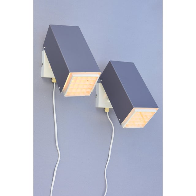 Wall Lamps by Preben Dahl for H.F. Belysning, Denmark, 1960s, Set of 2 For Sale - Image 6 of 15